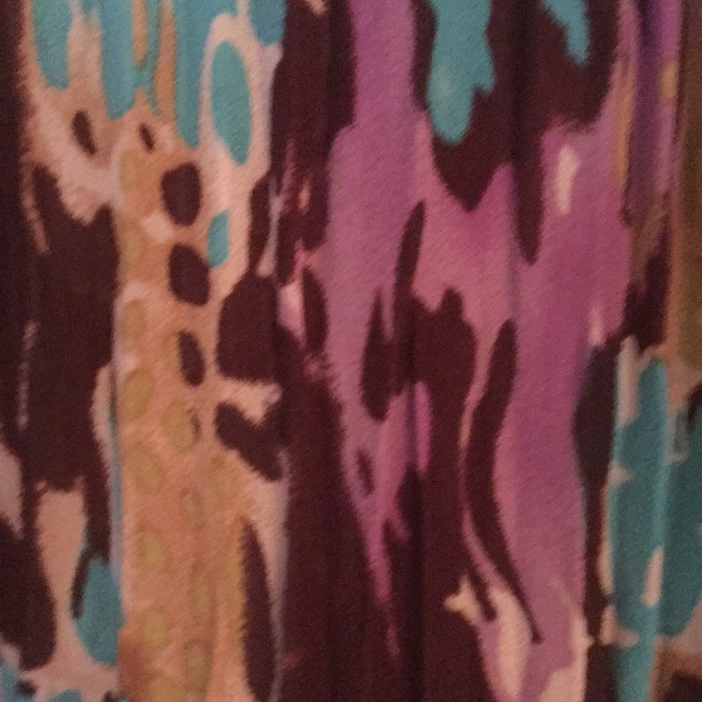 Allison Taylor Ruffled Multi-Colored Top - Picture 4 of 5